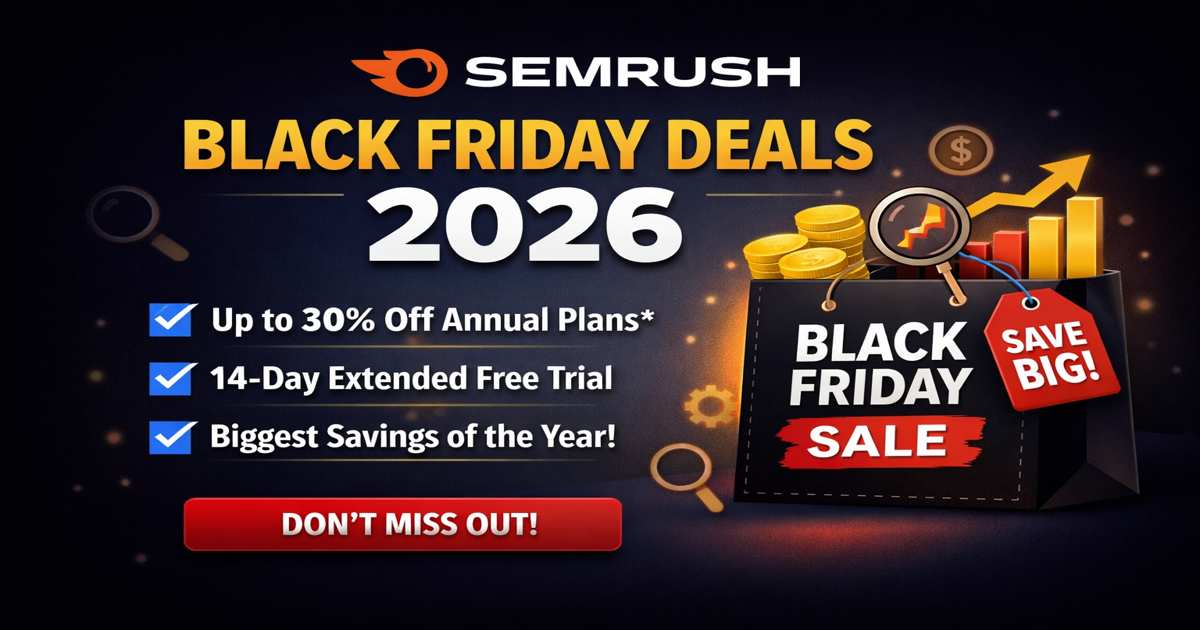 semrush black friday deals 2026